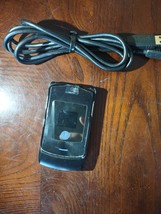 Motorola RAZR2 V3 - Black (Unlocked) Cellular Phone-RARE - SHIPS N 24 HOURS - £86.36 GBP