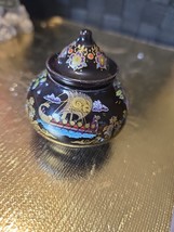Solid perfume pot Greek ship filled w/product - $14.85