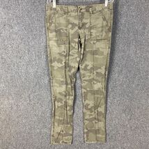 Mossimo Camouflage Pants Women&#39;s Size 11 Slim Skinny Cotton - $273.99 MXN