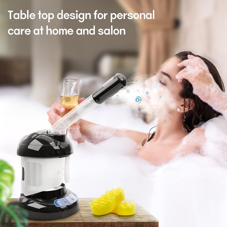Professional Quality Black Hair and Facial Steamer - Compact & Portable Item image 9