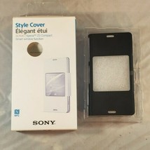 Genuine Sony SCR26 Style Up Cover for Xperia Z3 Compact Black - £0.78 GBP