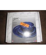 Fiestaware 3 Pc Bistro Set blue cobalt New - €31,02 EUR