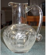 Queen’s Lace ROWLAND WARD Crystal African Etched Elephant Kenya PITCHER ... - €116,23 EUR
