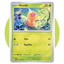 Scarlet &amp; Violet 151 Pokemon Card (BB04): Weedle 013/165 - £1.50 GBP