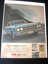 Vintage Oldsmobile Starfire Color Advertisement - 1964 Oldsmobile Starfi... - £10.29 GBP