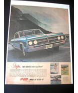 Vintage Oldsmobile Starfire Color Advertisement - 1964 Oldsmobile Starfi... - £10.16 GBP
