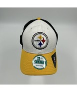 NFL New Era 9Forty Pittsburgh Steelers Hook And Loop Hat Yellow White Black - £14.98 GBP