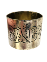 Baby Cup Antique Pairpoint Manufacturing Co Quadruple Silver Plate Mug W Handle - £16.37 GBP