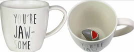 Shark Attack You&#39;re Jaw-some Hidden Animal Ceramic Coffee Mug Tea Cup 16oz - £15.81 GBP