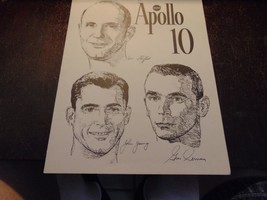 RARE-NASA-APOLLO 10 CREW PORTRAIT - CERNAN, STAFFORD &amp; YOUNG FREE SHIPPING - $18.69