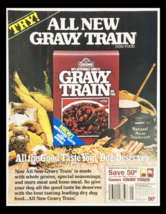1984 Gaines Gravy Train Dog Food Circular Coupon Advertisement - €16,31 EUR 1984 Gaines Gravy Train Dog Food Circular Coupon Advertisement - €16,31 EUR