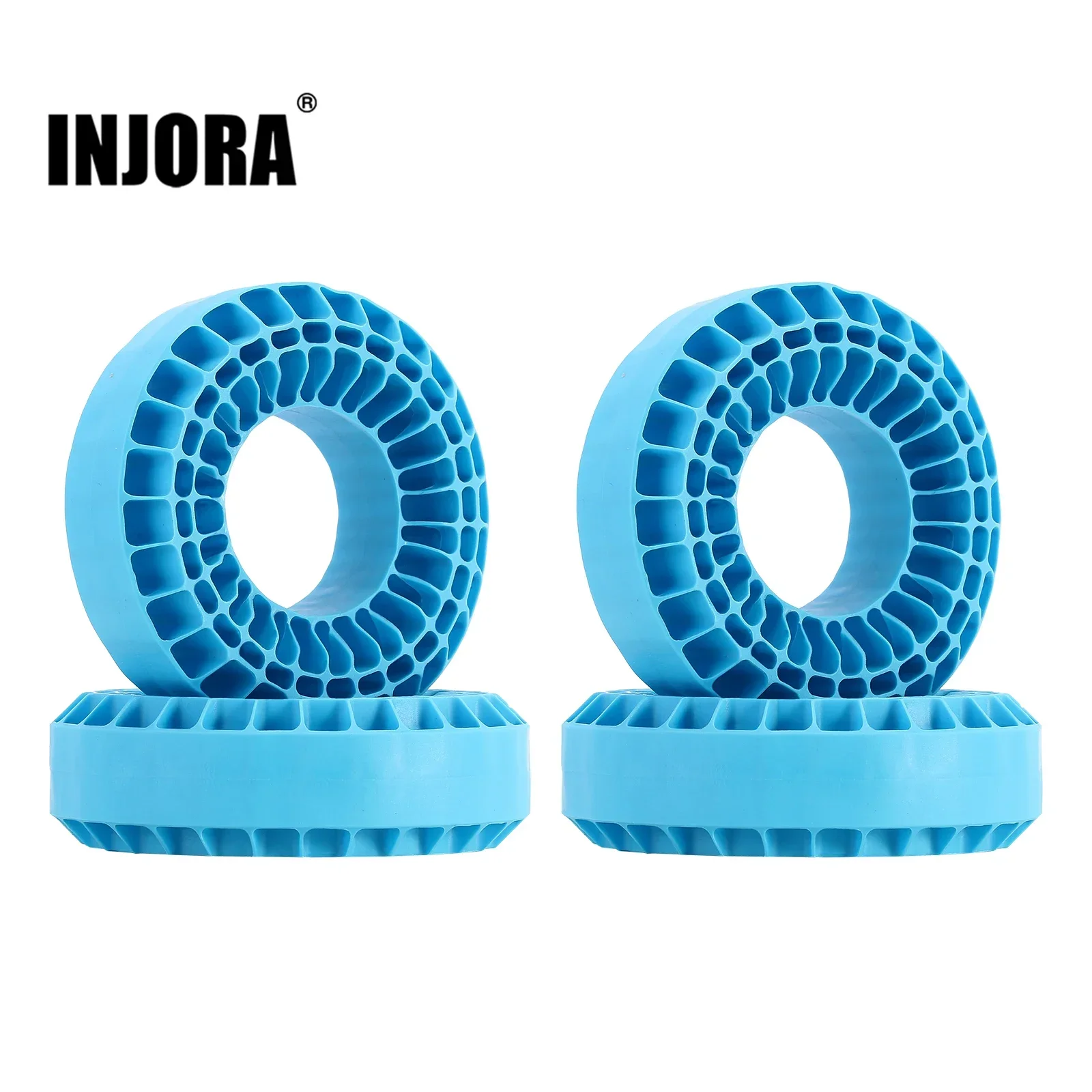 Injora silicone rubber insert foam fit 118 122mm 1 9 wheel tires for 1 10 rc thumb200