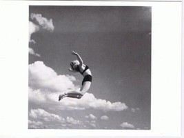 Art Postcard Denise Bellon High Jump Terrace Of The Trocadero - $3.95