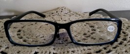 Cheetah Brand Eyewear ~ +2.50 Reading Glasses ~ Blue Color Plastic Frame E-4 - £11.76 GBP