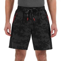 Spyder Men&#39;s Size XL Black Zip Pocket Moisture Wicking Stretch Shorts NWT - £13.66 GBP