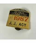 Houston Livestock Show And Rodeo Pin 1987 Skybox Committee Vintage - $26.67 CAD
