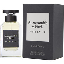 Abercrombie &amp; Fitch Authentic By Abercrombie &amp; Fitch Edt Spray 3.4 Oz - £32.25 GBP