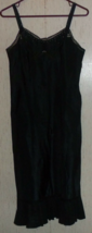 EXCELLENT WOMENS VINTAGE Barbizon ENDEAR TRAFEDDA BLACK FULL SLIP  SIZE ... - £22.03 GBP