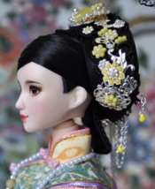 1:6 Chinese Doll Headwear Only for 1/6 Scale Doll / Art / Decoration - $37.75