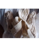 6 Yard  Ivory and Cream Upholstery Piping Flanged Trimming Rope with 1/2 - €10,42 EUR