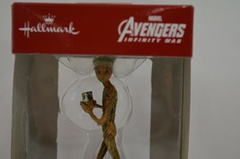 Hallmark Groot Christmas Tree Ornament Avengers Infinity Wars 3&quot; NIB Marvel - £15.13 GBP