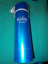 Luc Belaire Bleu Empty Gift Canister Empty Round Box Limited Edition Blu... - $28.01 CAD
