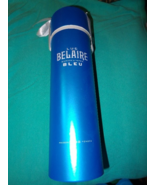Luc Belaire Bleu Empty Gift Canister Empty Round Box Limited Edition Blu... - $370.19 MXN