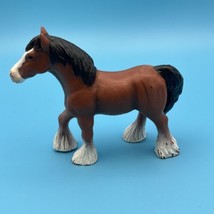 Terra by BATTAT Clydesdale Draft Miniature Village Horse Animal Figure Toy 59901 - £3.94 GBP