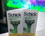2 Packs Schick Xteme 3 Sensitive Men&#39;s Disposable Razors 8ct (16 Total R... - £13.47 GBP
