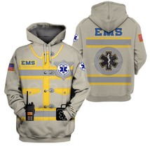 Tessffel Emergency Medical Technician EMT EMS Paramedic NewFashion Unisex Pullov - £82.97 GBP