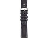 Morellato Biking Carbon Fibre Grain Watch Strap - Black/White - 20mm - C... - £24.66 GBP