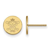 SS w/GP William And Mary XS Disc Earrings - £58.73 GBP