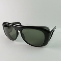 Vintage Hobie Blac K Sunglasses Japan Frames Only With Side Lenses - £69.46 GBP