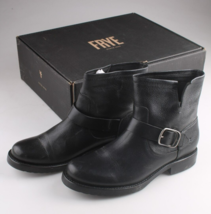 FRYE “Veronica Bootie BLACK” 8.5 10 Women’s Oiled Leather Waterproof Boot - $89.97