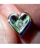 Earth mined Diamond Heart of Life Pendant Solid 14k White Gold Medallion... - $10,241.64 MXN