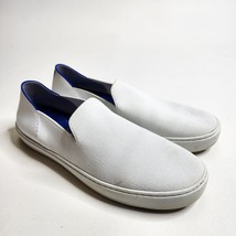 Rothy&#39;s Women&#39;s White Slip-On Knit Sneakers Shoes Size 11 The Original - £55.52 GBP