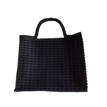 Ins Woven Waffle  Designer Bag Handmade en Crochet Large Capacity Ladies Handbag - £141.23 GBP