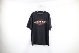 Vtg Y2K 2002 Fashion Victim Mens XL Faded Spell Out Fire Skull Choppers T-Shirt - $79.15
