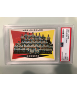1960 TOPPS BASEBALL CARD LOS ANGELES DODGERS TEAM CARD UNMARKED CKLIST #... - $117.15 CAD