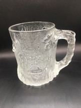 Vintage McDonalds/RocDonald&#39;s Flintstone Glass Mug Treemendous - $6.83