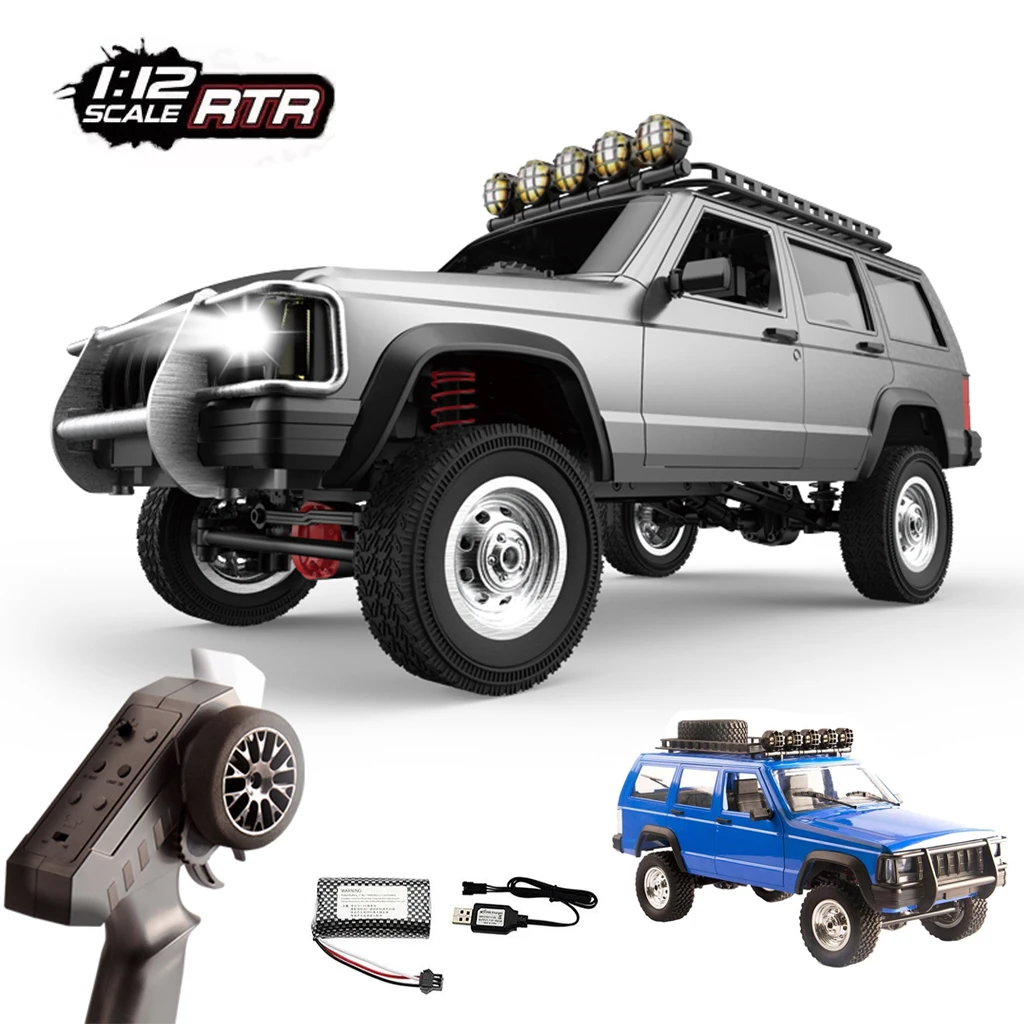 MN78 1/12 2.4Ghz Full Scale Cherokee Remote Control Car Four-wheel Drive - £101.87 GBP