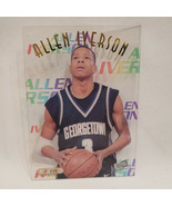 1996 Press Pass Acetates Allen Iverson Rookie Card F 1/9 Georgetown Hoya... - $63.66 CAD