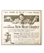 Enterprise New Meat Chopper 1897 Advertisement Victorian Kitchen ADBN1yyy - $19.99