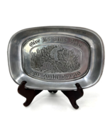 Duratale Pewter &quot;Give Us This Day Our Daily Bread Bread&quot; 9.25&quot; Tray by L... - £7.76 GBP