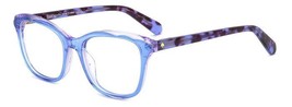 Kate Spade Elodie Eyeglasses Eye Glasses Blue Pjp Authentic New 47mm Women - £95.49 GBP