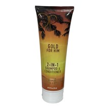 Gold For Him 2-in-1 Shampoo &amp; Conditioner Vitamin B C E 8 oz - $9.00