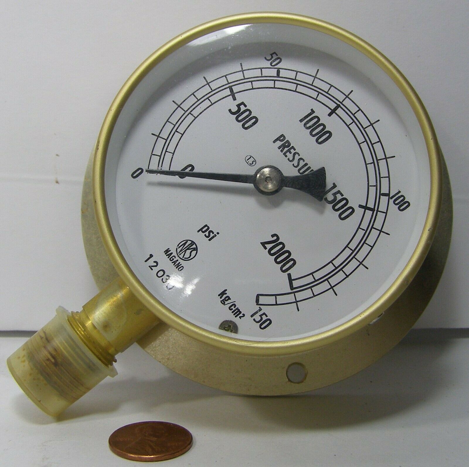 NKS Negano Pressure Gauge 12030   0-150   0-2000 - $16.99