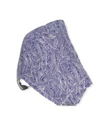 Navy Swirls Theme Face Mask Handmade Filter Pocket Nose Wire Adult NEW - $9.93 CAD
