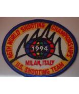 U.S. Shooting Team Badge/Patch - 46th World Shooting Championships Milan... - $64.21 CAD