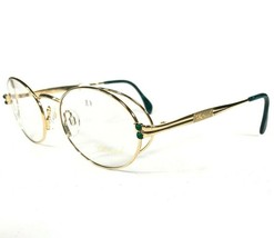 Chopard Eyeglasses Frames M C013 /24 V6053 23KT Gold Plated Green 52-18-135 - £171.73 GBP